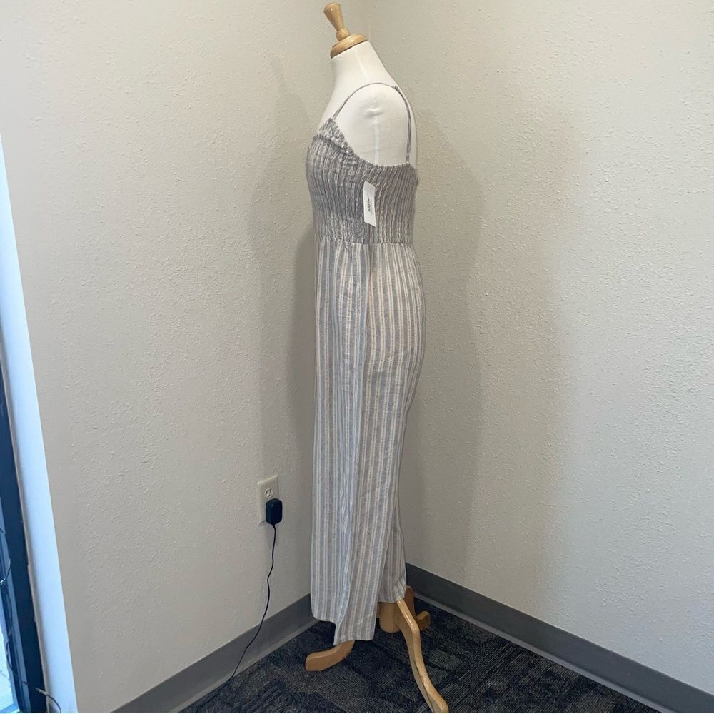 Hem & Thread Pinstripe Jumpsuit - Picture 6 of 6